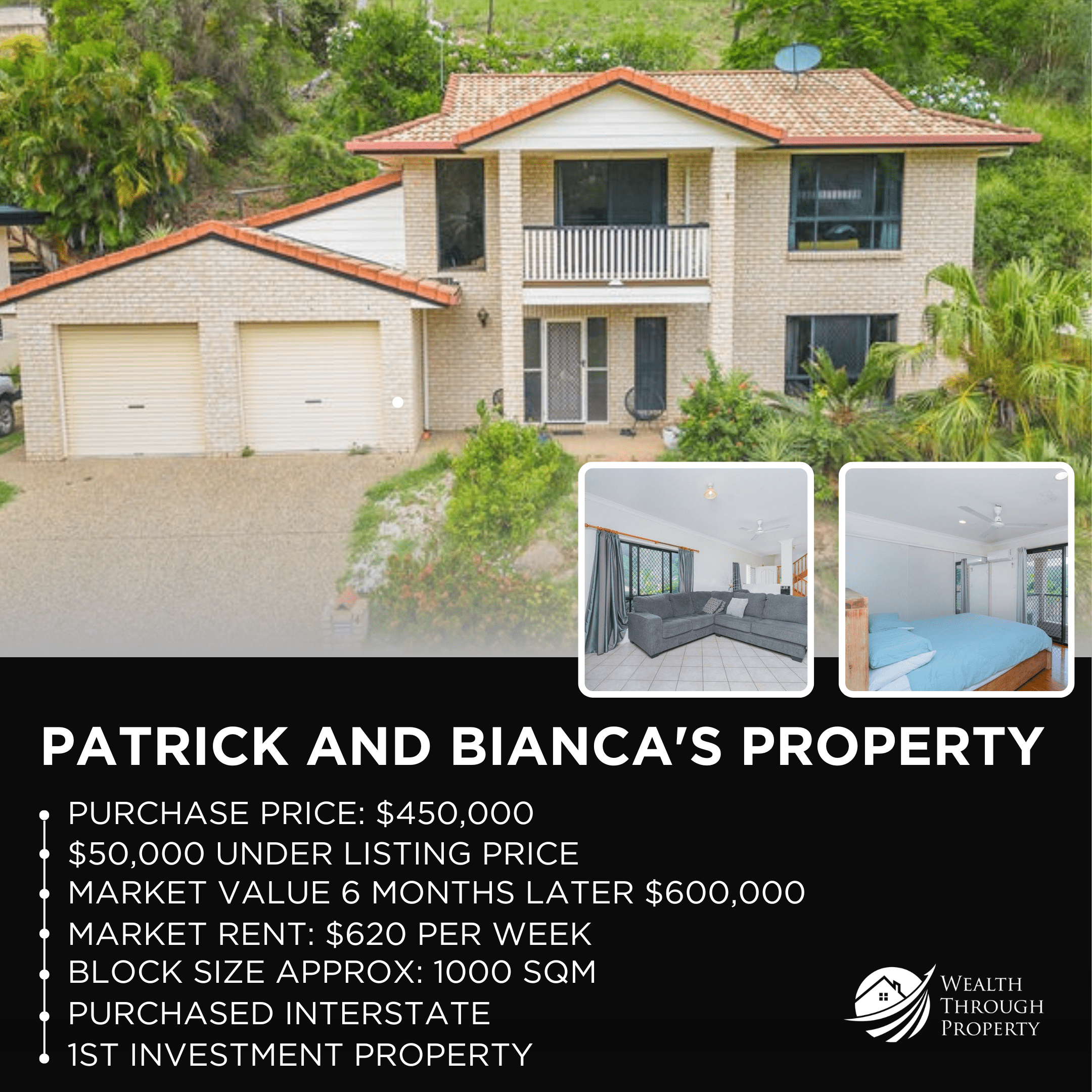 Patrick & Bianca property 1 insta post