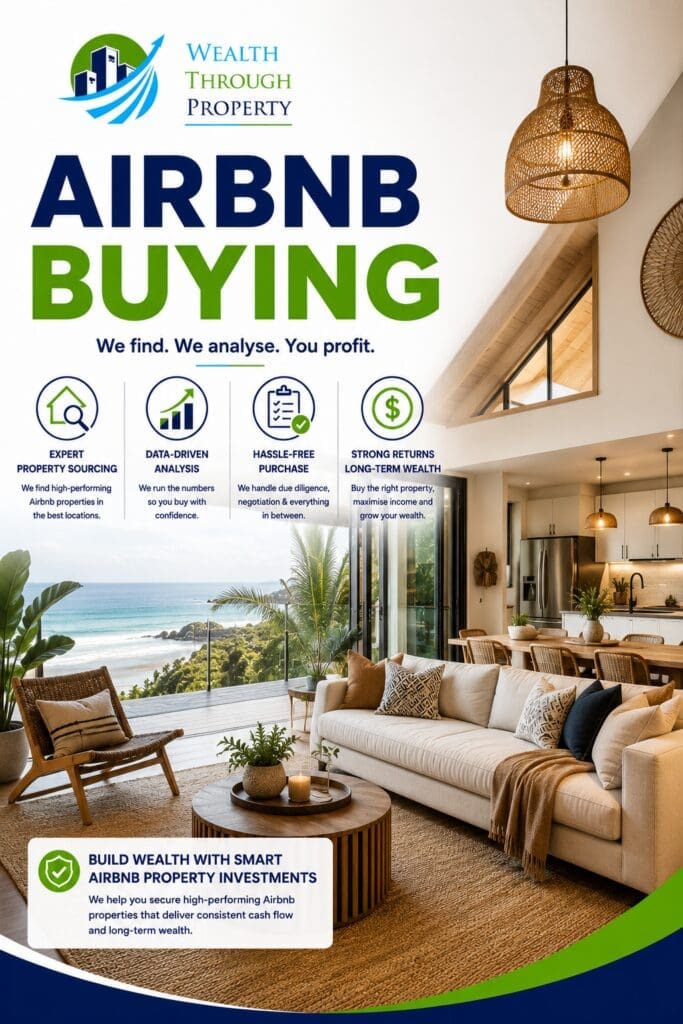 Airbnb investment property selected for strong guest demand and rental income.